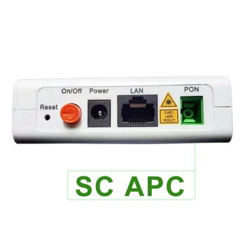 10 бр./лот Оригинален ZTE F601 APC, SC/UPC GPON терминал ONT Оптичен терминал 1GE порт една и съща функция, за която и версия F401 F643 F660 ONU
