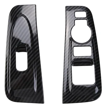 2 бр. Тампон на подлакътник от ABS-пластмаса от въглеродни влакна за Grand Starex H1 2019 2020 Аксесоари за интериора на колата