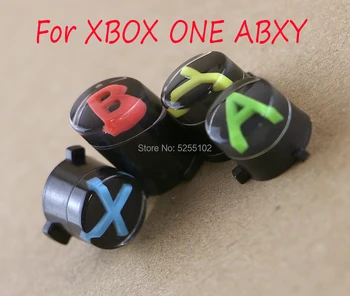 2 комплекта Резервни части за ремонт Комплект бутони за безжичен контролер на Microsoft XBOX ONE Геймпад xboxone Комплект Аксесоари ABXY