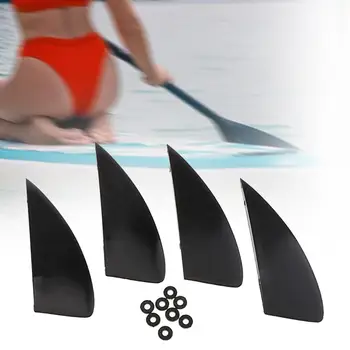 4x Перки за кайтбординг Сменяеми Плавници За wakeboard Плавници За лонгбординга Дъски за сърф