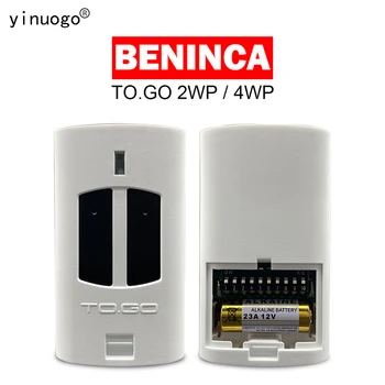 BENINCA TO.GO 2WP 4WP Дистанционно управление За Отваряне на Вратата Смяна на 433,92 Mhz Фиксиран код 2/4 Бутона BENINCA Предавател за дистанционно управление