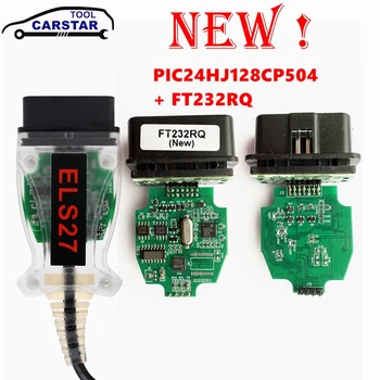 ELS27 FORScan V2.3.8 Печатна платка PIC24HJ128CP504 + чип FT232RQ за FORD/Lincoln/Меркурий/Mazd OBD2 Диагностичен кабел