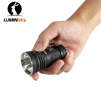 LUMINTOP GT3 Mini черен/розов Макс 6500 лумена тройна фенерче 3 * XHP50.2 led тактически фенер за външно осветление