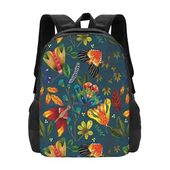 Mariletas-нощни пеперуди и молци, модерен дизайн, пътен лаптоп, училище, раница, чанта, етикети с пеперуди, които Летят насекоми