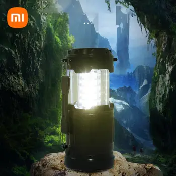 Xiaomi Водоустойчив фенер за Къмпинг лампа на батерии, Led лампа за палатка, Аварийно осветление, Преносим фенер, Работно осветление, Фенерче