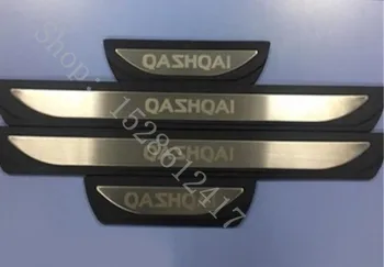 Автомобилен Стайлинг за Nissan Qashqai J11 2016-2021 ABS Подплата/хастар на прага Добре Дошли на Педала 4ШТ