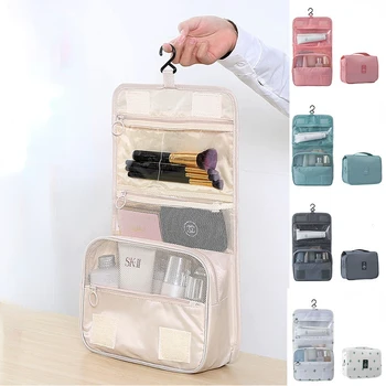Висококачествени Дамски козметични чанти, Органайзер за Тоалетни принадлежности, Подвесная Пътна Косметичка, Водоустойчива Чанта за измиване на банята, която е Необходима за съхранение