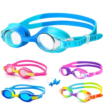 Детски плувни очила, Актуализирани Водоустойчив Фарове за UV Професионални очила за гмуркане, очила за плуване, Очила за деца от 3-10 години