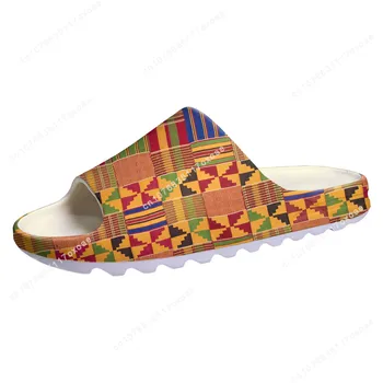 Дизайн в африканската етническа култура, Чехли с мека подметка, Домашни сабо, Водоустойчив обувки по поръчка, Мъжки Дамски Сандали за тийнейджъри
