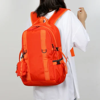 Жена раница от плат Оксфорд, Мултифункционален водоустойчив училищна чанта за момичета, Големи вместительные сдвоени раници за пътуване