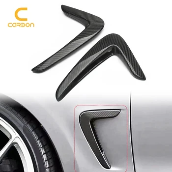 За BMW 4 series комплект за аеро-устни за предна броня от настоящето въглеродни влакна комплект за смяна на пневматични нож за предна броня