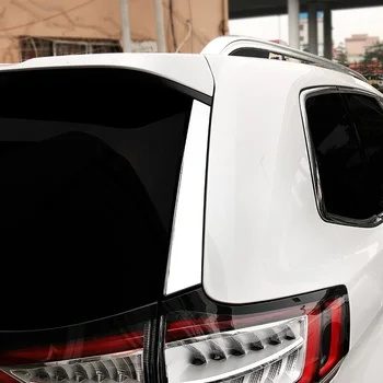 За Ford Edge 2015-2019 2020/Edge Plus 2021 Аксесоари за полагане на автомобили ABS Хромирани рафтове на задното стъкло на Автомобила, Спойлери, Калници, декоративни капачки