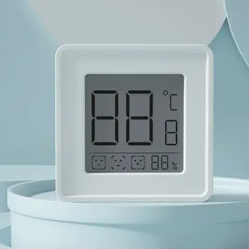 Мини Цифров влагомер 2 в 1, Градусов термометър по Целзий, прецизен контрол на влажността на въздуха, подходящ за домашни влечуги, Винарска изба