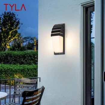 Модерен умен тела-аплици TYLA, модерен прост Водоустойчива IP65 Индукционный монтиран на стената лампа за вътрешно коридор и вътрешен двор