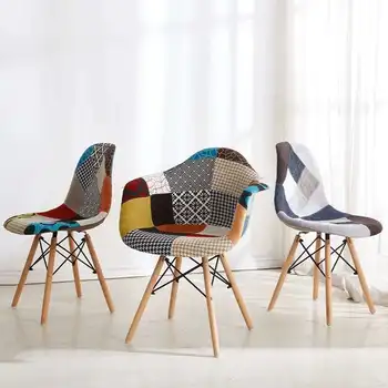 Модерни столове за дома и почивка, Мебели за всекидневна, Трапезария Столове прическа от естествено дърво