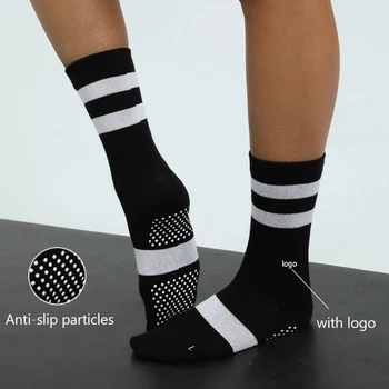 Нови Чорапи за Пилатес и Йога, Силиконови Нескользящие Износоустойчиви Удобни Спортни Чорапи за Фитнес, Чорапи за Танци Lndoor