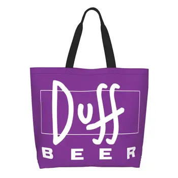 Пазарска чанта за бира, рециклиране, дамски холщовая чанта-тоут, здрави торбички за пазаруване на продукти