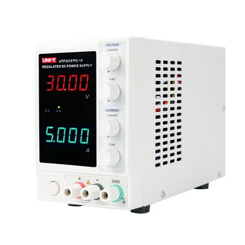 Регулируем източник на захранване UNIT UTP3315TFL-II постоянен ток, едноканален 30/5 А/150 W с led дисплей