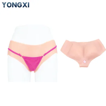 Силиконови триъгълни панталони YONGXI с изкуствена вагиной, подтягивающие сиси, секси силиконови панталони Culos Falsos за възрастни, cosplay