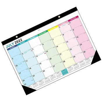 Стенен календар за 18 месеца, с Начало Висящ стенен Американски празник, Дневен план месеца, Офис, къща