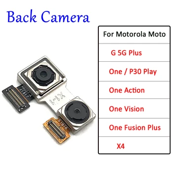 Тествана новата смяна flex кабел на гърба на основната камера за Motorola Moto One Fusion Action Vision G 5G Plus X4 P30 Play